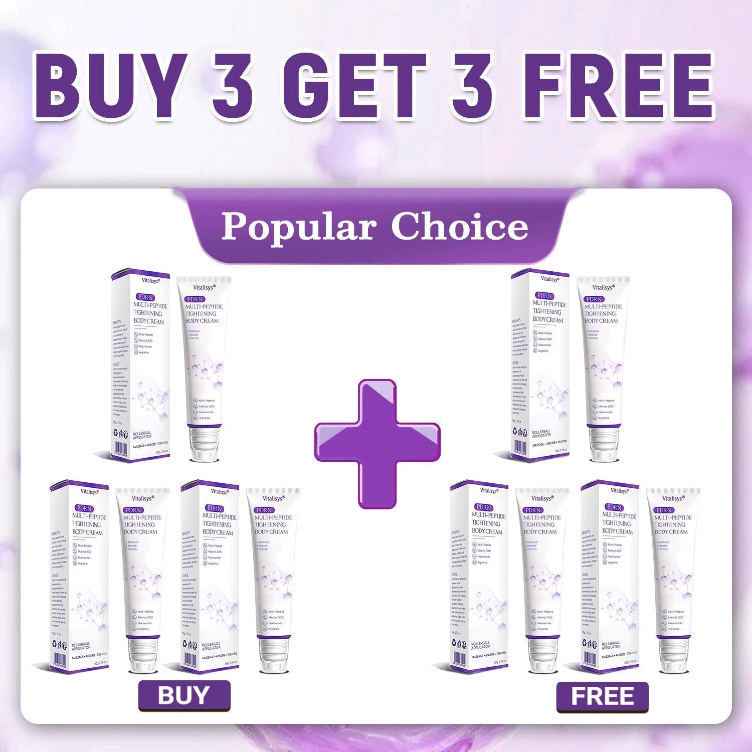 6 Boxes — Buy 3 Get 3 Free