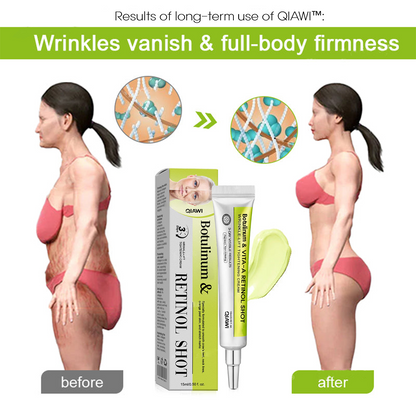 Final 3 Hours: 70%OFF🔥 QIAWITM Botulinum & Vita-A Retinol Shot Wrinkle-Lift Tightening cream✨