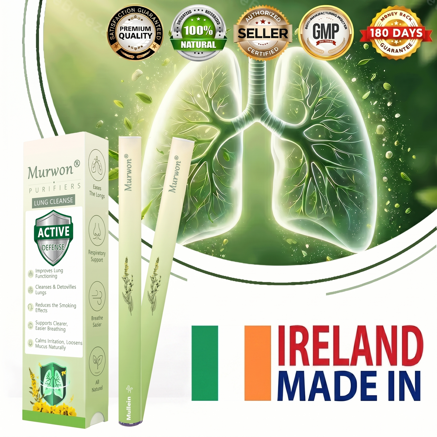 𝙊𝙛𝙛𝙞𝒄𝒊𝒂𝒍 𝑺𝒕𝒐𝒓𝒆✅𝐌𝐮𝐫𝐰𝒐𝒏® 𝐁𝐨𝐭𝐚𝐧𝐢𝐜𝐚𝐥 𝐌𝐮𝐥𝐥𝐞𝐢𝐧 𝐋𝐮𝐧𝐠 𝐂𝐥𝐞𝐚𝐧𝐬𝐞 𝐃𝐢𝐟𝐟𝐮𝐬𝐞𝐫🔥(👨‍⚕️Cough, Pharyngitis, shortness of breath, sputum, stuffy nose, bronchitis, bronchitis, allergy symptoms, lung discomfort)2❤️