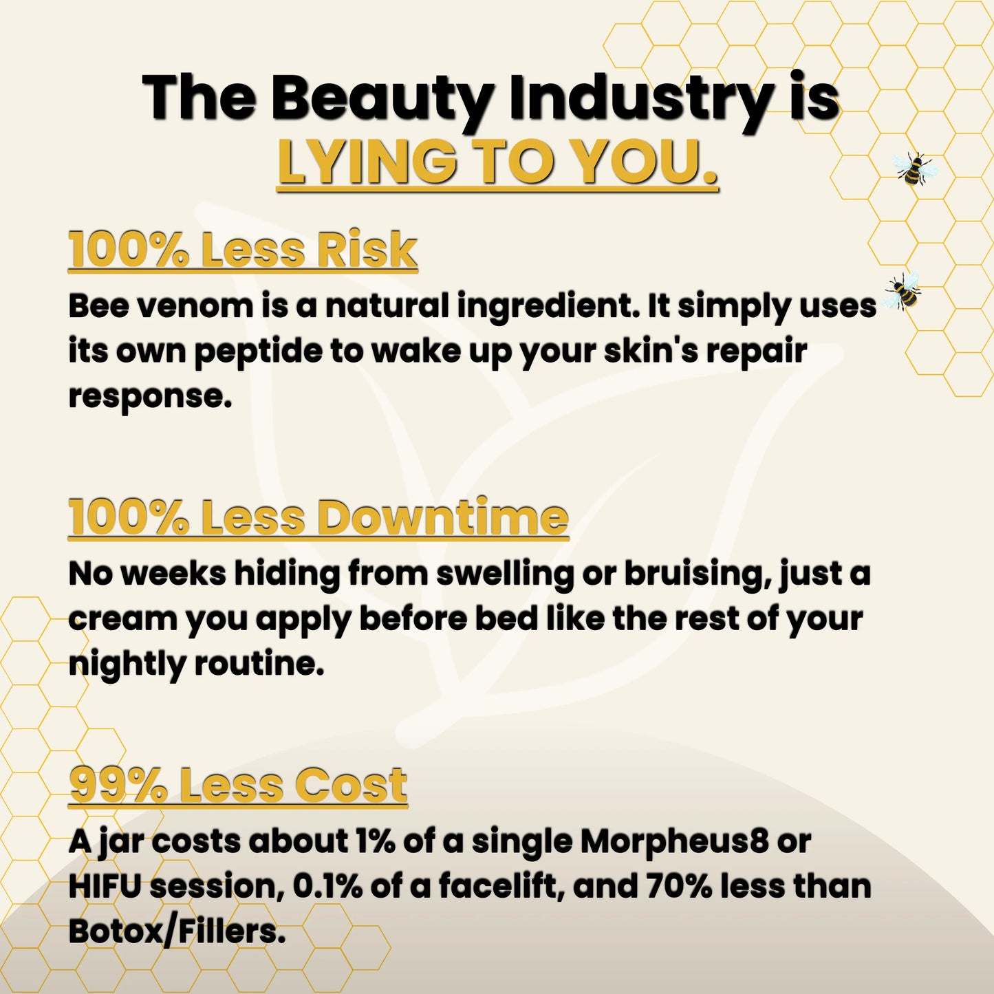 NaturaLift Bee Venom Cream