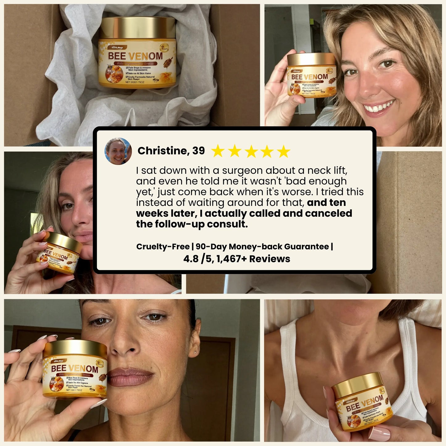 NaturaLift Bee Venom Cream